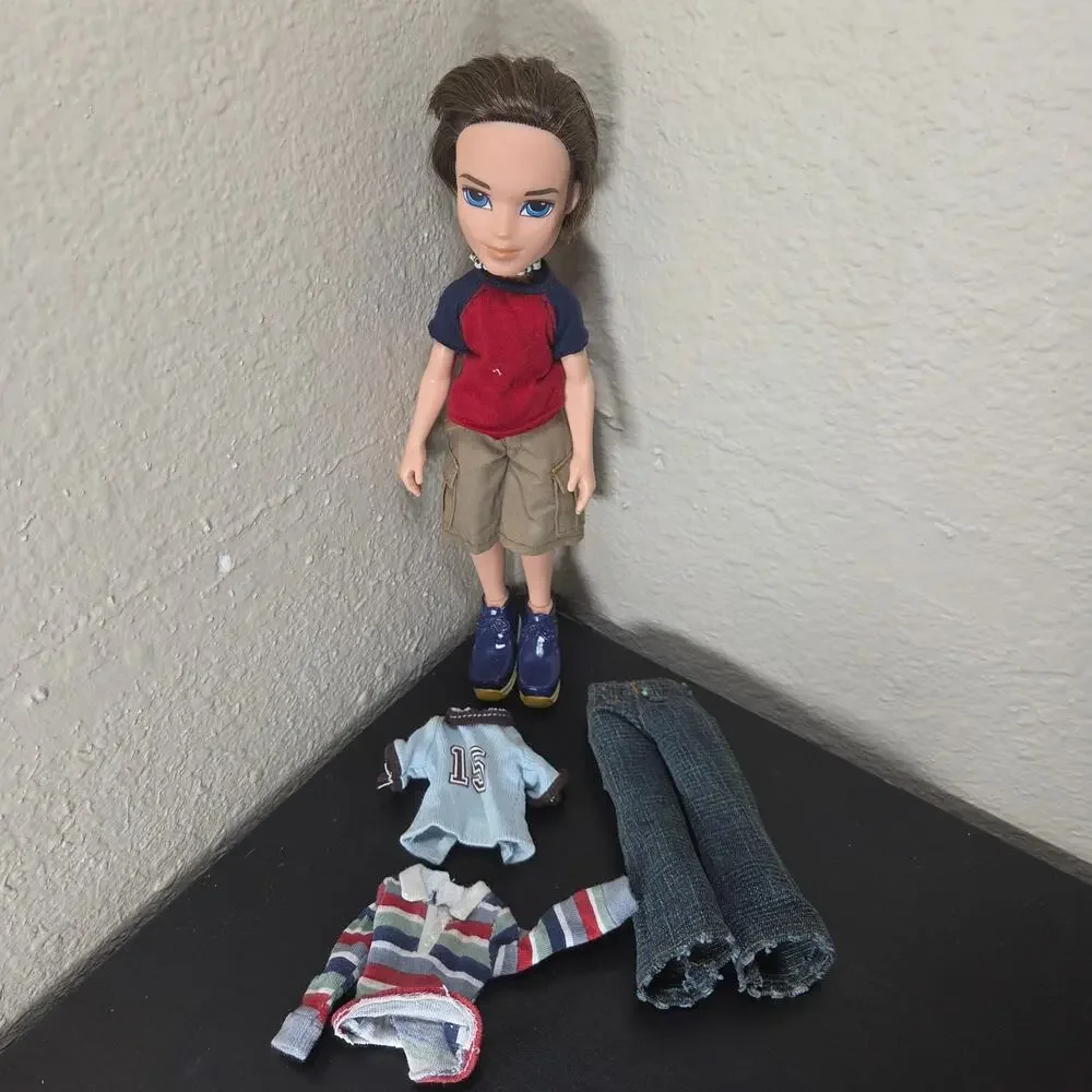 Vintage 2003 Bratz Boyz Koby 2nd Edition Doll with Original Clothes